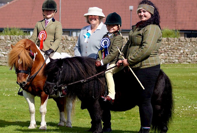 Ridden Champion - Hollydell Hazard and Rebecca Fraser